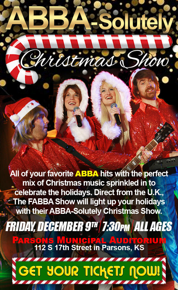 ABBA-Solutely Christmas Show flier