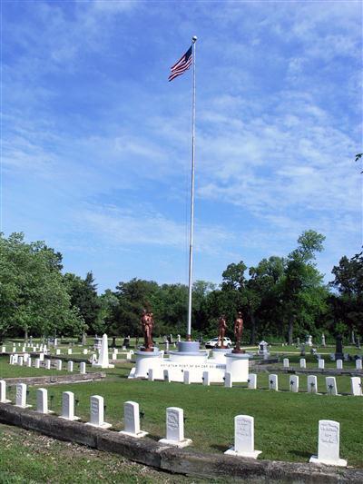 Oakwood Cemetery flag